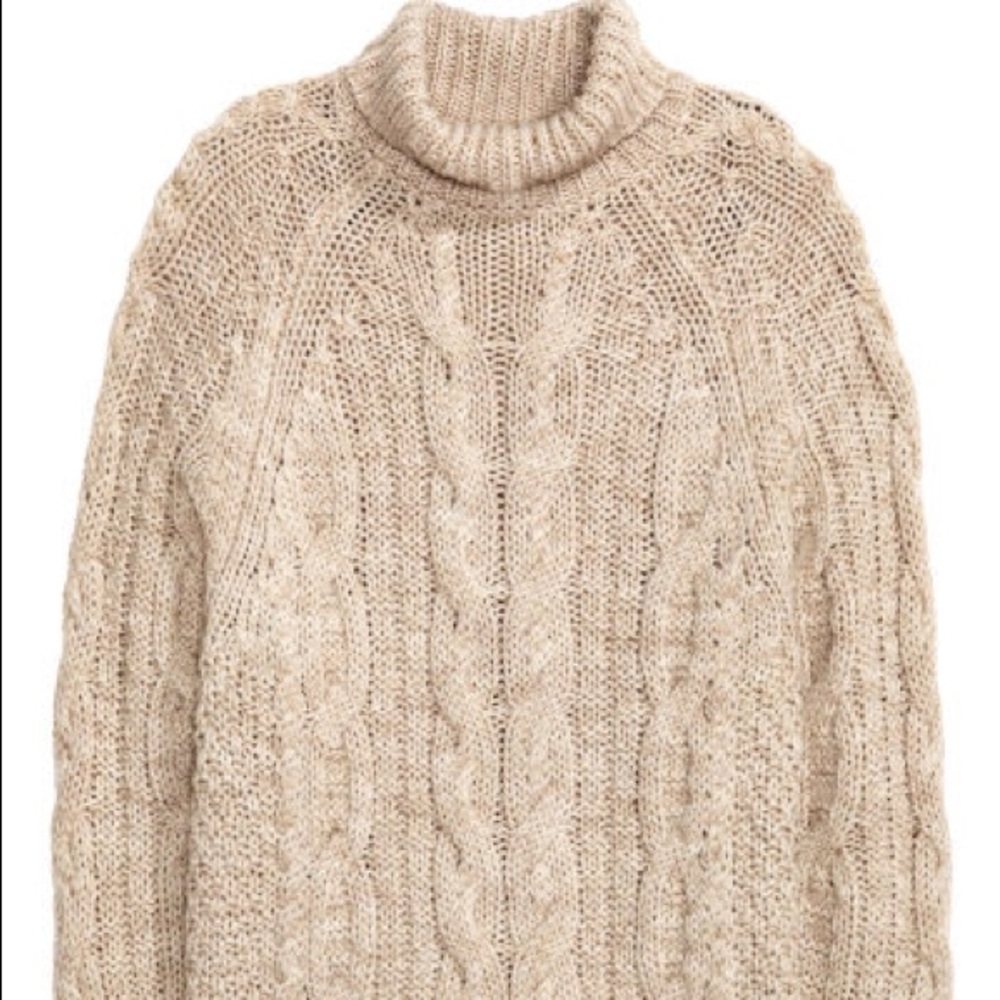 Over sized H&M turtle neck